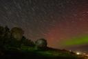 The Northern Lights over Ilkley