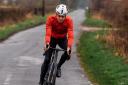 Jonny Brownlee enjoying being out on two wheels