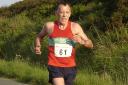 Pete Shields in action for Ilkley Harriers