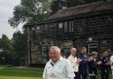 Tong Park Esholt's Mick Scott received a guard of honour when he played his last game of first team cricket after a 50-year career