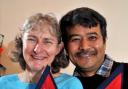 CHARITY WORKERS: Jane and Prem