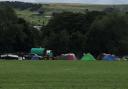 A camp in Ilkley earlier this year