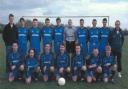 The 2002/03 double winning team with Dale on the right of the goalkeeper