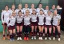 Ben Rhydding Women celebrate their final day victory at Gloucester. Pic: Picasa/Ben Rhydding Hockey Club