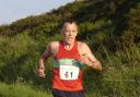 Pete Shields in action for Ilkley Harriers