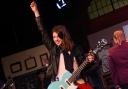 Lucy Chambers as Dewy Finn in the Prince Henry's production School of Rock