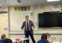 Robbie Moore MP visits Addingham Primary School