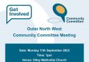A poster for the meeting which will take place in Otley