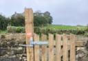 The stile after the work