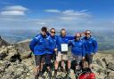 The team at the top of Ben Nevis