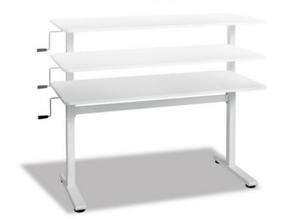 Ilkley Gazette: Livarno Home Height-Adjustable Desk (Lidl)