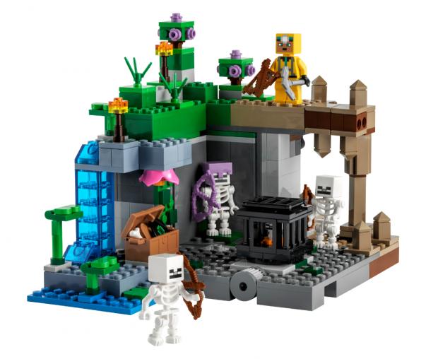 Ilkley Gazette: LEGO® Minecraft® The Skeleton Dungeon. Credit: LEGO