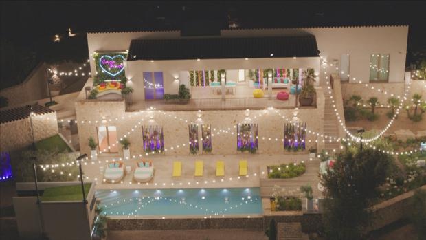 Ilkley Gazette: The Casa Amor villa. Love Island continues tomorrow at 9pm on ITV2 and ITV Hub. Episodes are available the following morning on BritBox (ITV)