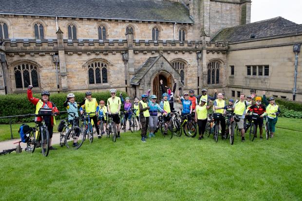 Bradford cyclists will join the 2022 Cathedrals Route Relay