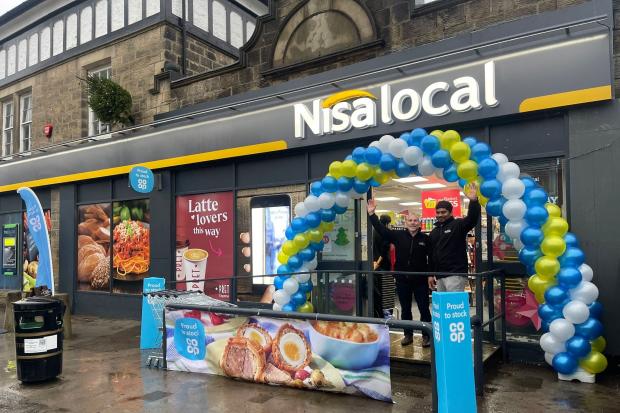 The grand opening of the new Nisa convenience store in Menston.