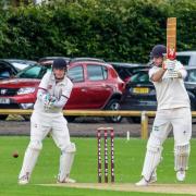 Otley’s Jamie Pickering struck an unbeaten 53, as the league champions finished the season in style Picture: Phil Jackson