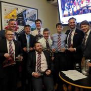 All of the winners at Ilkley Cricket Club's presentation night