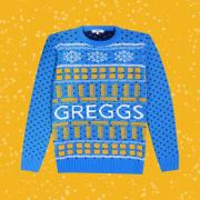 Celebrate Greggs festive bakes return with sausage roll Christmas jumper (Notjust)