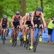 Jonny Brownlee (front) will miss the Commonwealth Games