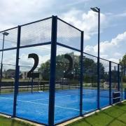 Ilkley Lawn Tennis and Squash Club has recently introduced a brand new Padel court as their latest addition to the club Credit: MUGA UK Sports Pitch Consultants