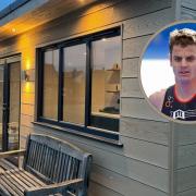 Jonny Brownlee (pictured) will officially open the new club house at Bramhope Tennis Club