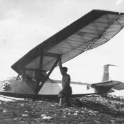 A Falke glider of the type used in demonstrations by Herr Hans Klause