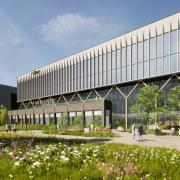 An artist's impression of the new Airedale General Hospital