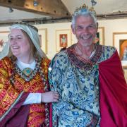 The medieval fashion show at Ilkley Manor House