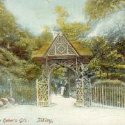 Heber's Ghyll entrance pictured in 1904