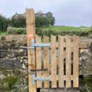 The stile after the work