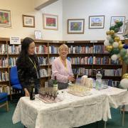The 10th anniversary celebrations at Rawdon Library