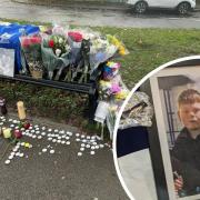 Floral tributes laid in Horsforth for Alfie Lewis after his death