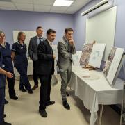Alex Sobel MP visits Wharfedale Hospital to hear about a new Elective Care Hub