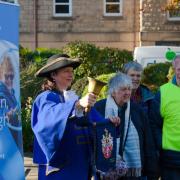 Ilkley Town Crier Isabel Ashman announced the prize winners