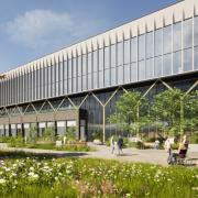 An artist's impression of what the new Airedale Hospital could look like