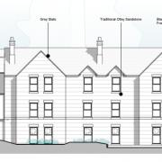 The plan for the former Summercross Pub site