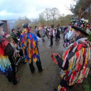 The annual Orchard Wassail at Otley Chevin