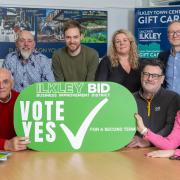 Members of the Ilkley BID board urge local levy payers to “see the bigger picture” and vote “Yes!” for a second five-year term