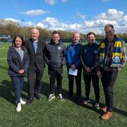 Shadow Sports Minister visits Ilkley Town Football Club