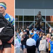 Kevin Sinfield has led a flood of tributes to Rob Burrow CBE, as fans gathered outside Headingley Stadium last night in memory of the former Leeds Rhinos star