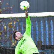 Otley Town keeper James Senior again proved his prowess in a penalty shoot-out