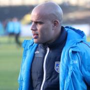 Guiseley joint-manager Marcus Bignot praised his side's supporters after they fell to a 1-0 loss at AFC Wimbledon in the FA Cup first round. Picture: Alex Daniel Photography