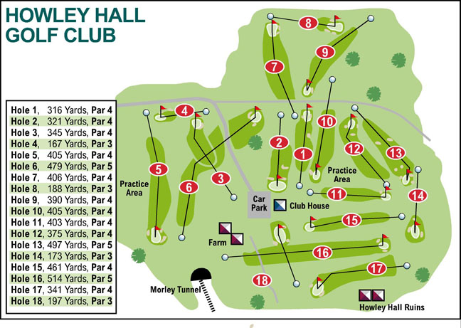 Ilkley Gazette: Howley Hall Golf Club
